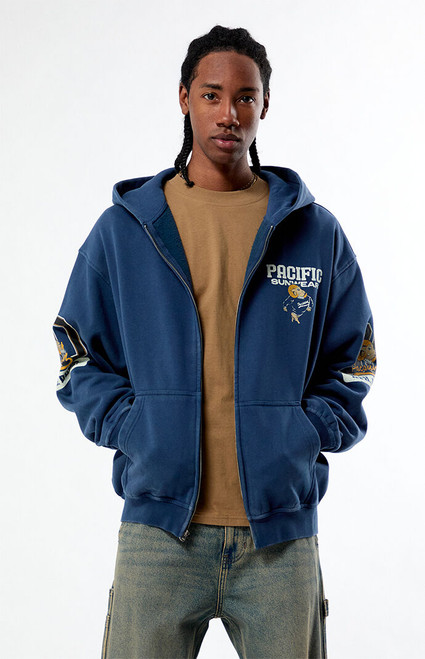 Pacsun Men's Athletic Dept. Full Zip Hoodie - 0190522800023