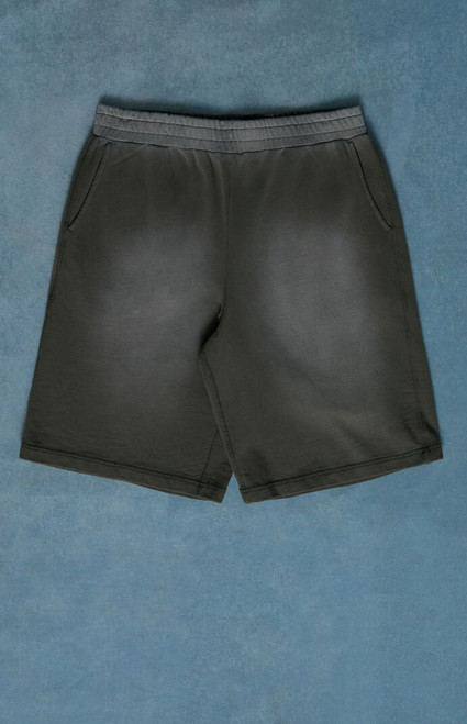 Pacsun Men's Washed Green Fleece Baggy Sweat Shorts - 0170484260043