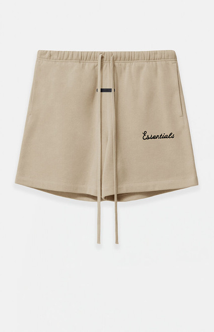 Fear of God ESSENTIALS Men's Faded Dune Training Classic Fit Sweat Shorts - 0160468680033434