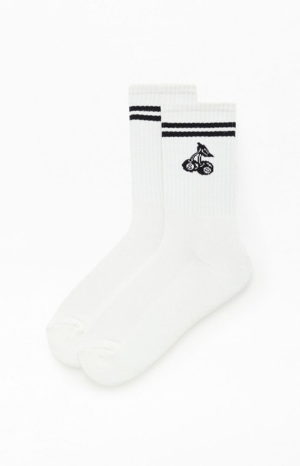 Pacsun Men's Cherry 8 Ball Crew Socks - 0634485250131