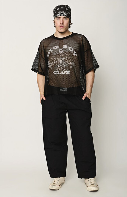 YIWO Men's Big Boy Club Mesh T-Shirt - 0140610200014