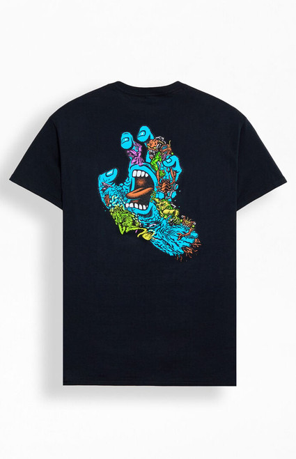 Santa Cruz Men's Roskopp Screaming Five T-Shirt - 0097020500012