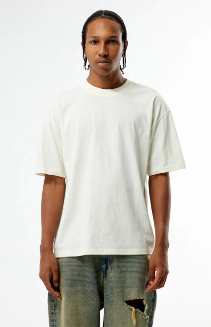 PS Basics Men's Loch Solid Boxy T-Shirt - 0120468680393