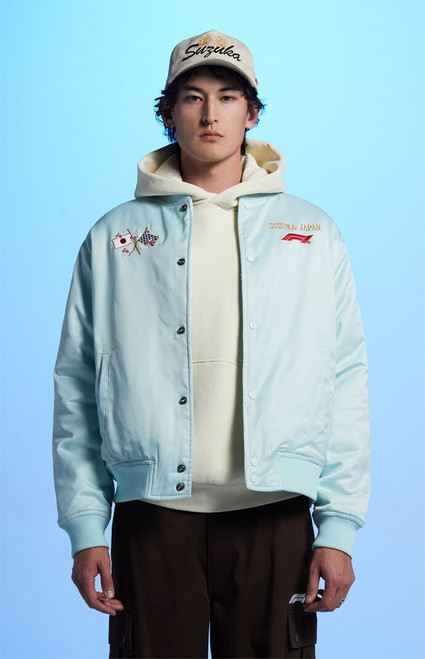 Formula 1 Men's x Pacsun Suzuka Sakura Satin Jacket - 0201611110014