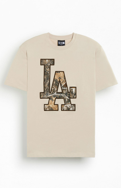 New Era Men's LA Dodgers Real Tree Camo T-Shirt  - 0097514970224