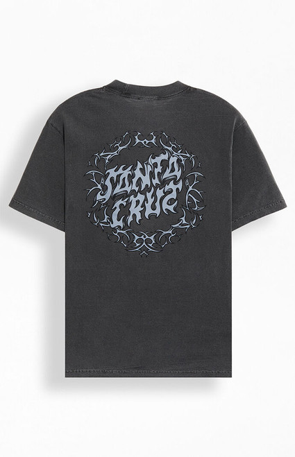 Santa Cruz Men's Razor Dot Center T-Shirt - 0097020500014