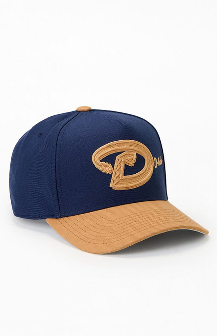 Mitchell & Ness Men's MLB Arizona Diamondbacks Script Pro Snapback Hat - 0641514810059