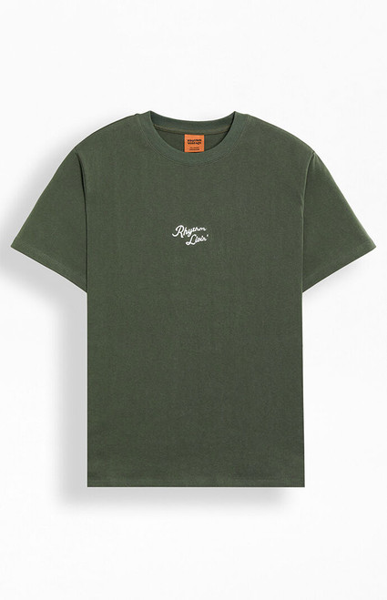 Rhythm Men's Vintage Embroidered T-Shirt - 0097483770023