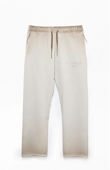 A.R.C. Men's Vintage Khaki Heavyweight Fleece Baggy Sweatpants - 0141484260048