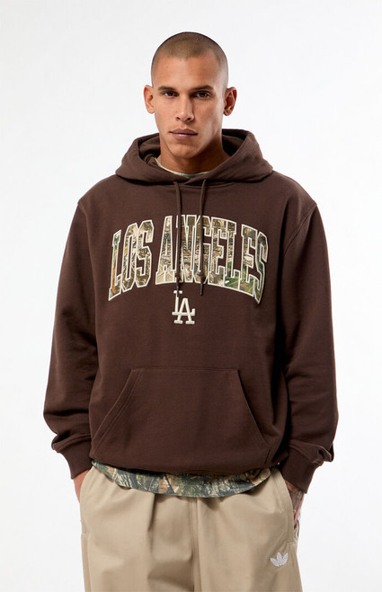 New Era Men's LA Dodgers Real Tree Camo Hoodie - 0190514970005