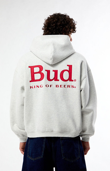 Budweiser Men's by Pacsun Paisley Zip Up Hoodie - 0190611140010
