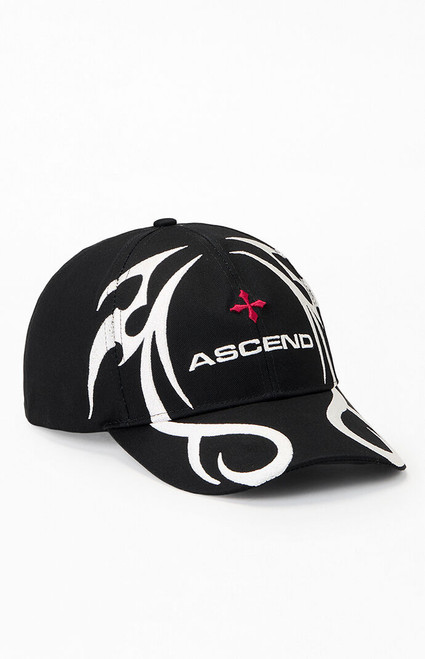 Pacsun Men's Black Ascend Logo Snapback Hat - 0641522800002
