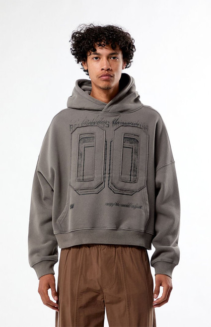 Pacsun Men's Relentless Momentum Cropped Hoodie - 0193519270146