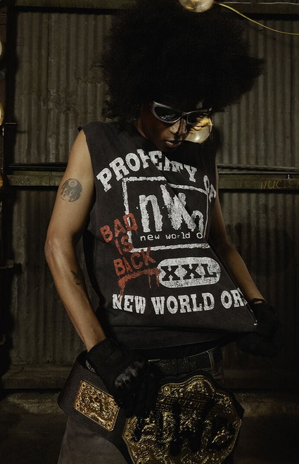 RODMAN BRAND Men's x nWo Bad is Back Muscle T-Shirt - 0097603260916