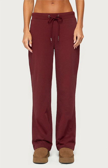 Edikted Women's Quinn Straight Leg Sweatpants - 0268609690029