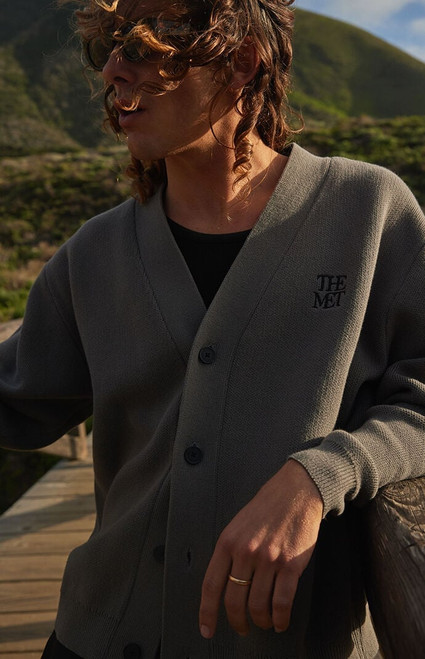 The Met Men's x Pacsun Butterfly Cardigan - 0128609850069