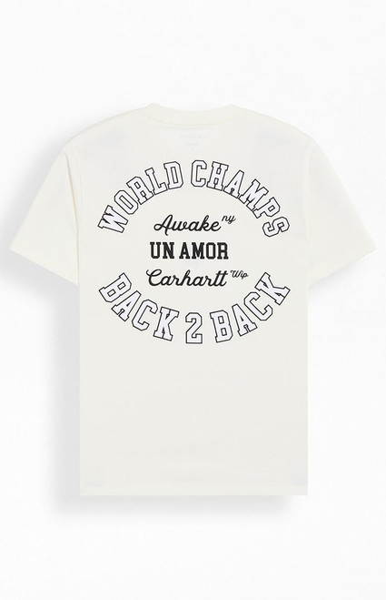 Awake NY Men's x Carhartt World Champs T-Shirt - 0125603440046