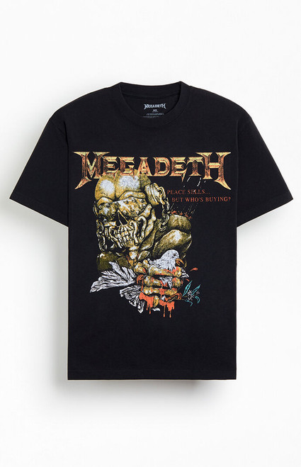 Men's Megadeth Tour '87 T-Shirt - 0097508890054