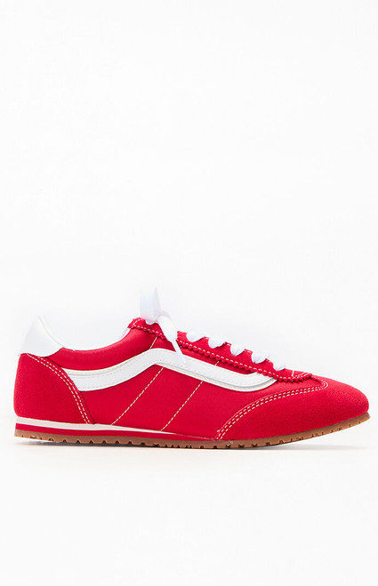 Vans Kids Red Super Lowpro Shoes - 0782037910031