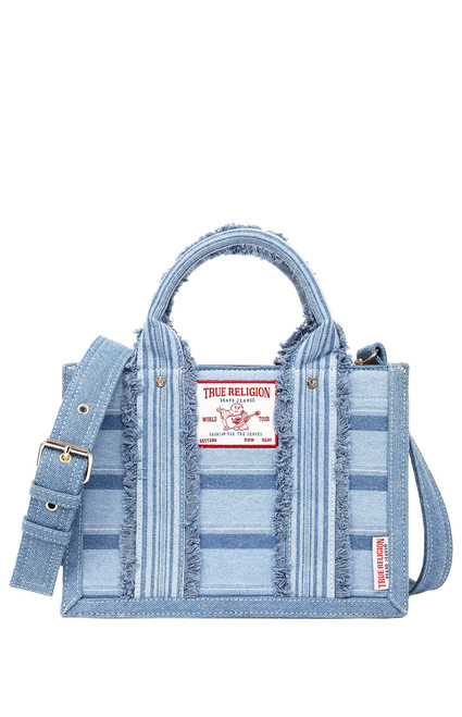 True Religion Women's Denim Modern Tote Bag - 0276141730063