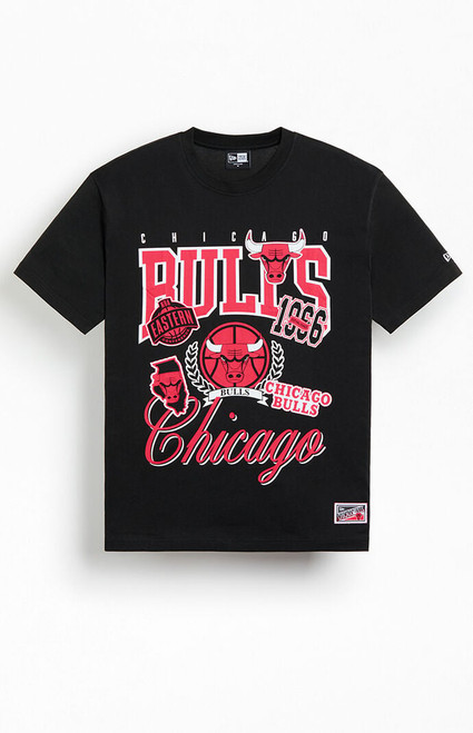 New Era Men's Chicago Bulls Sports Class T-Shirt - 0097514970021