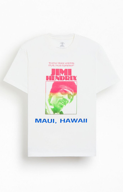 Men's Jimi Hendrix Maui Flyer T-Shirt - 0097600620032