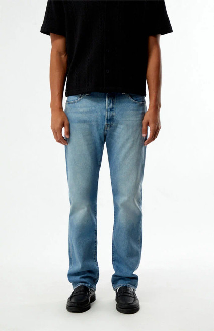 Levi's Men's 501 Original Jeans - Firepit Times Ltwt - 0135115090075