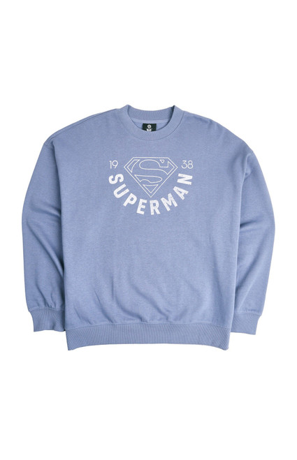 Men's Superman 1938 Crew Neck Sweatshirt - 0234603580007