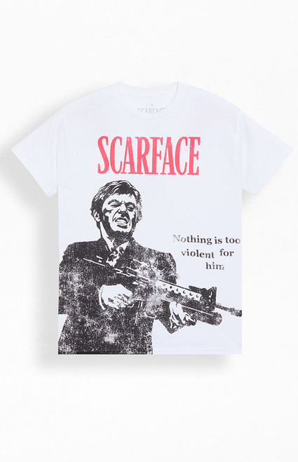 Men's Scarface Too Violent T-Shirt - 0097432810001