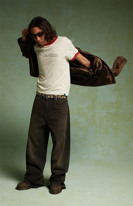 FIELD OF STUDY Men's by Pacsun Pacific Coast Ringer T-Shirt - 0120468680030