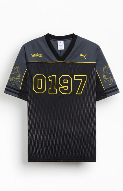 Puma Men's x Pokemon Oversized Short Sleeve Jersey - 0103497750020