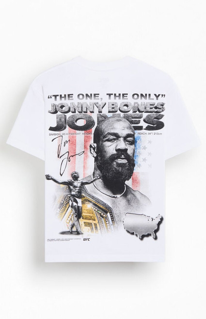 UFC Men's Bones Jones The Only Oversized T-Shirt - 0097603260976
