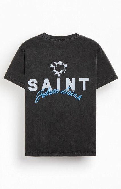 FUTURE SAINT Men's Double Saints Washed T-Shirt - 0097460120017
