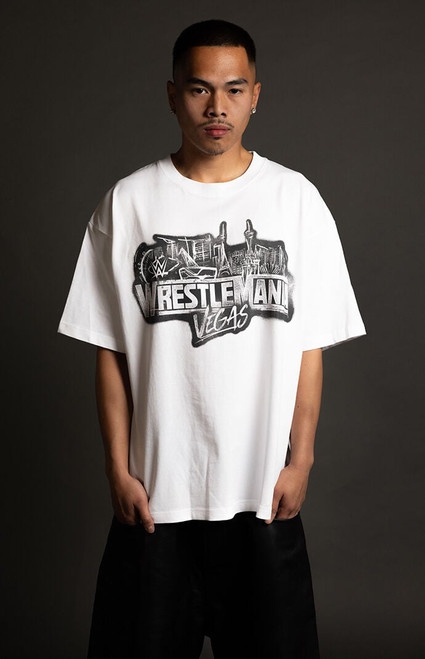 Men's WWE WrestleMania Viva Vegas T-Shirt - 0097603260985