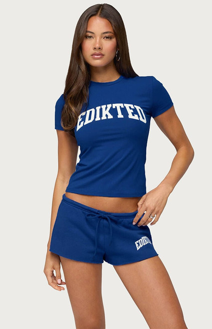 Edikted Women's Sporty Babe T-Shirt - 0262609690025