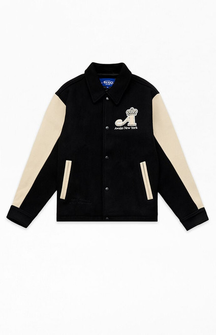 Awake NY Men's Crown Varsity Jacket - 0202603440032
