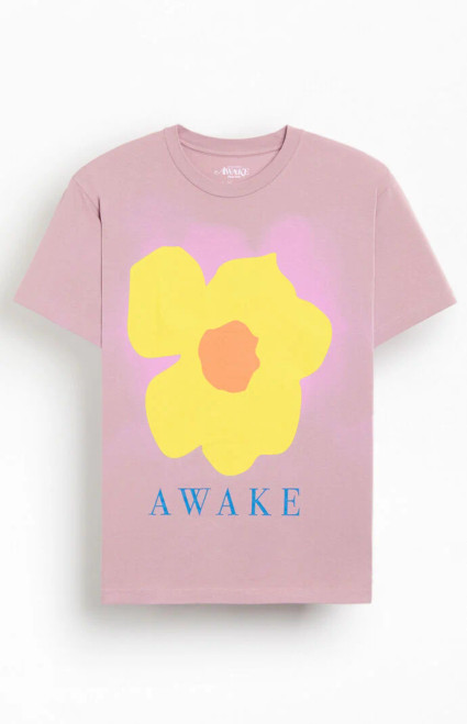 Awake NY Men's Floral T-Shirt - 0125603440185