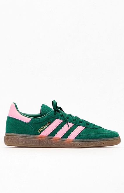 adidas Women's Green & Pink Handball Spezial Sneakers - 0542000250135