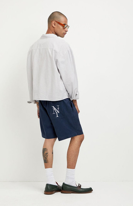 Pacsun Men's NY Embroidered Russel Volley Shorts - 0170611140010