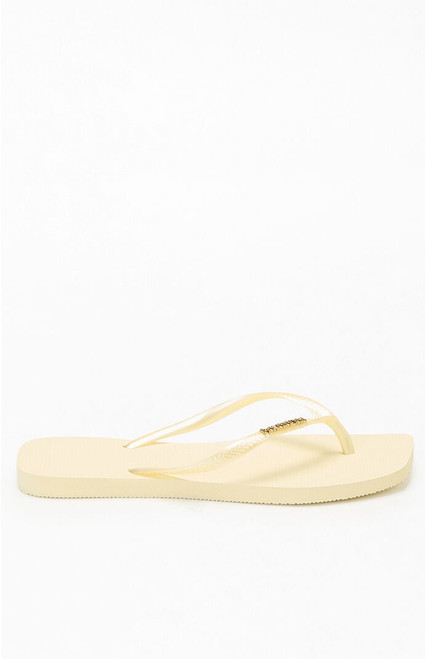 Havaianas Women's Slim Square Metallic Sandals - 0517610100001