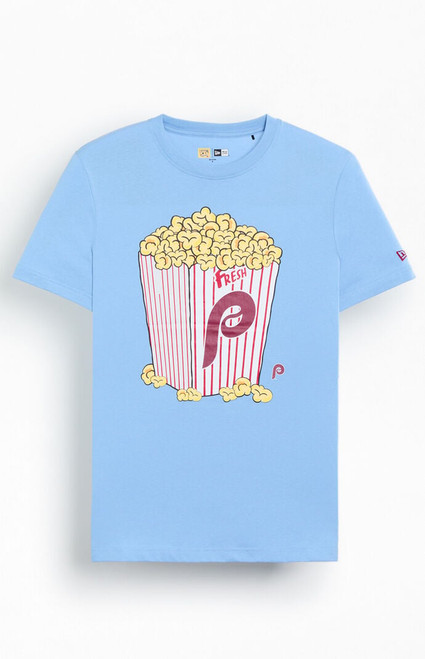 New Era Men's Phillies Popcorn T-Shirt - 0097514970028