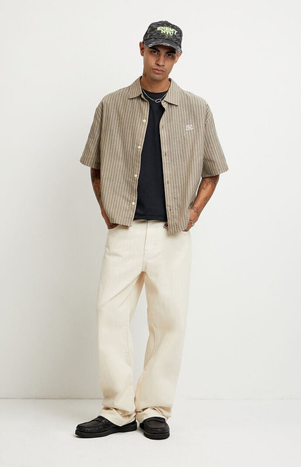 Pacsun Men's Dylan Baggy Jeans Cream - 0131611290007