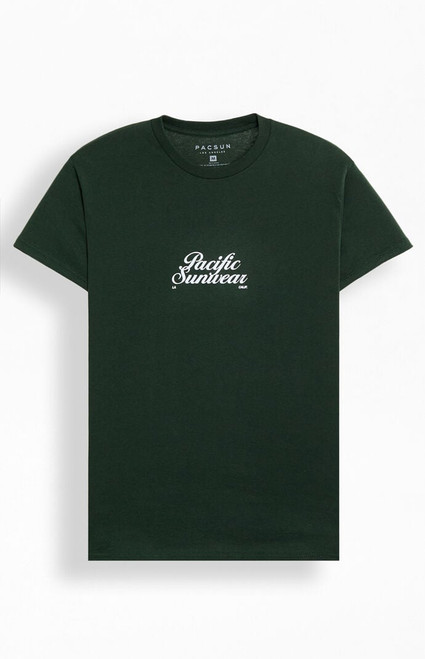 Pacsun Men's Pacific Sunwear Script T-Shirt - 0097522800128