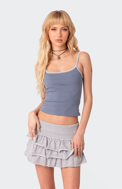 Edikted Women's Back 2 Basics Tank Top - 0712609690019
