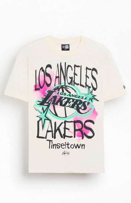New Era Men's LA Lakers Watercolor T-Shirt - 0097514970013