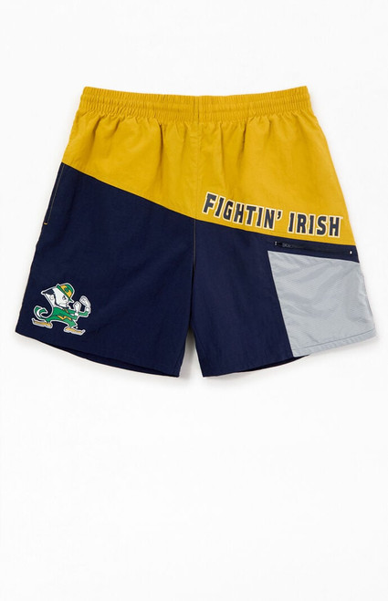 Mitchell & Ness Men's Notre Dame Utility Shorts - 0172514810036
