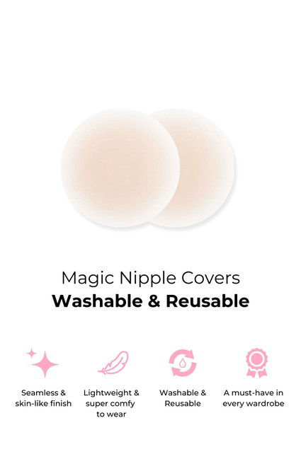 BOOMBA Women's Magic Nipple Covers - 0276611780009