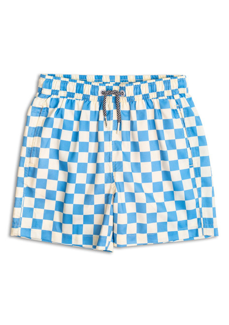 Boardies Men's Kids Checkerboard Liffy Swim Trunks - 0236610600004