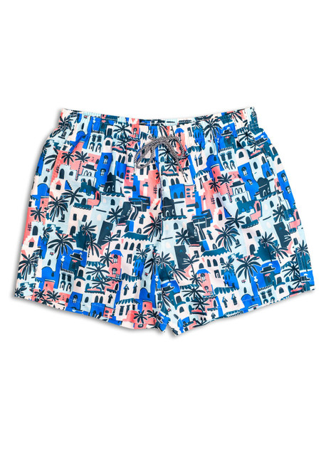 Boardies Men's Vacay Villas 4.7" Swim Trunks - 0239610600010