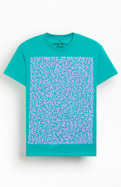 Men's Keith Haring Scribble T-Shirt - 0097432810033